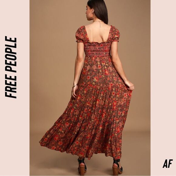FREE PEOPLE GATEWAY MAXI DRESS NEW SIZE SP - Picture 3 of 15